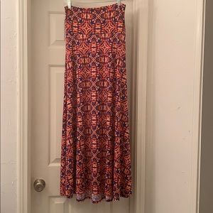 LuLaRoe Maxi Skirt gently worn